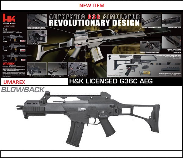 G36C BLOWBACK